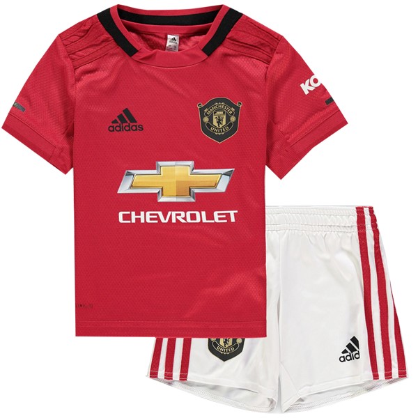 Camiseta Manchester United Replica Primera Ropa Niño 2019/20 Rojo